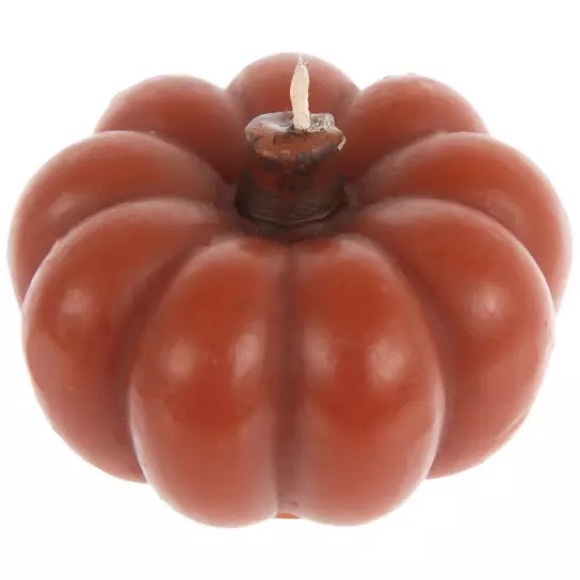 (2) Sets Pumpkin Tea Light Candles - Picture 1 of 1